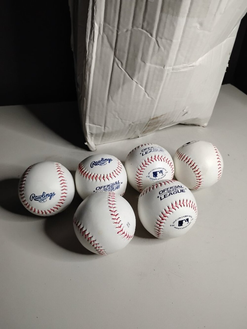 Rawlings Official League DLB3 6Pcs Baseballs
